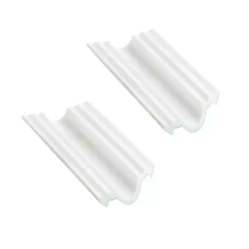 Moldura Rodateto Canto A60 Branco 02 Pç FBDA60CA Epex