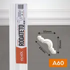 Moldura Rodateto Canto A60 Branco 02 Pç FBDA60CA Epex