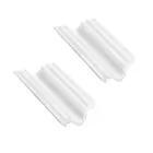Moldura Rodateto Canto A60 Branco 02 Pç FBDA60CA Epex