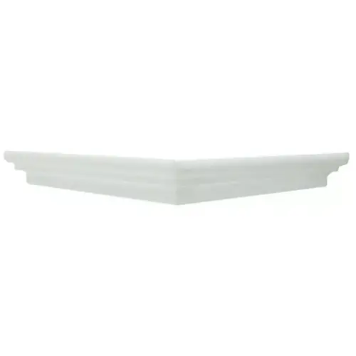 Moldura Rodateto Canto E35 Branco 02 Pç FBDE35CO Epex