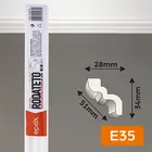 Moldura Rodateto Canto E35 Branco 02 Pç FBDE35CO Epex