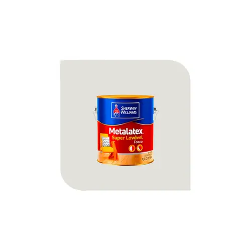 Metalatex Super Lavavel Fosco 3,6L Gelo Sherwin