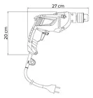 Furadeira Impacto 3/8 500w 220v Tramontina