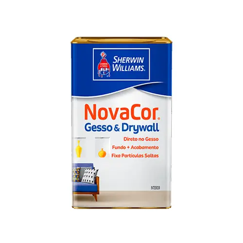 Tinta Novacor Gesso 18L Branco Sherwin Williams