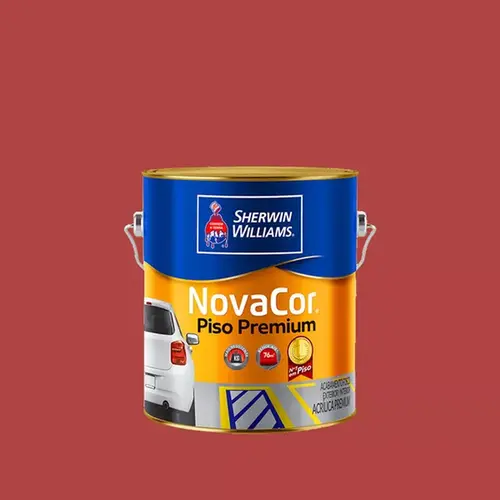 Tinta Novacor Piso 3,6L Vermelho Segurança Sherwin