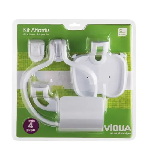 Kit Acessórios Atlantis 04 Pç Viqua