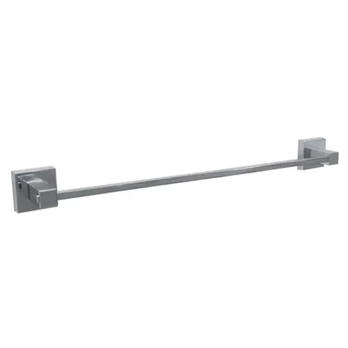 Porta Toalha Banho 64x3x3cm Aluminio Kromus Sicmol