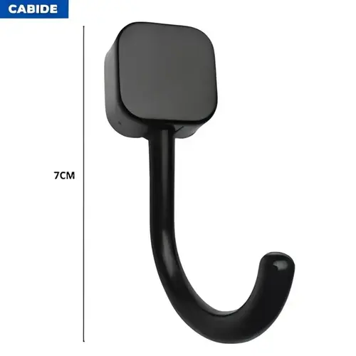 Cabide Toalha Simples Samba Preto Japi