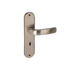 Fechadura Galaxy Bronze Latonado Espelho 4192 Interna Aliança