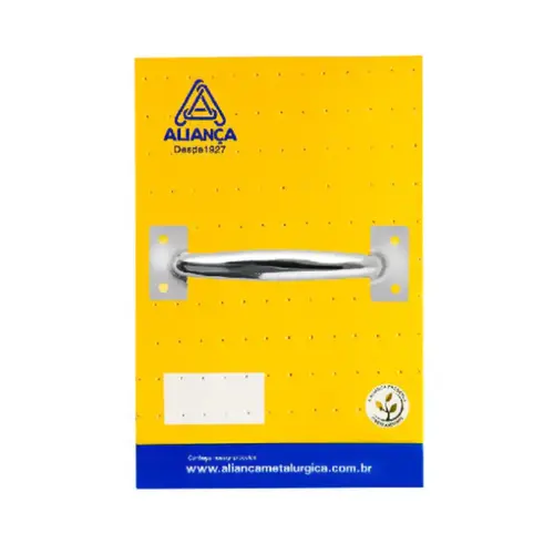 Puxador Alça 120mm Cromado 86127 Aliança