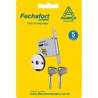 Fechadura Simples Tetra Auxiliar  F2000  Inox Polido 025526 Aliança