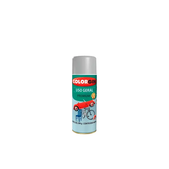 Spray Uso Geral 400ml Aluminio p/ rodas Colorgin