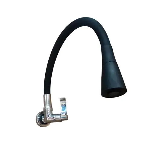 TORNEIRA COZINHA PAREDE GOURMET BLACK 1168 C73 1/4 VOLTA RUFFI