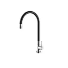 Torneira de Cozinha Flexível Mesa Bica Móvel Preta 2168 C55 Decorativi