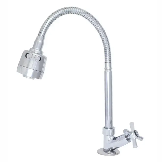 Torneira de Cozinha Gourmet Mesa Cromada 2179 C54 Decorativi