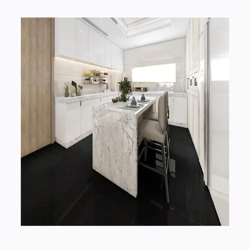 Porcelanato 72x72 Retificado Polido Nero Cx2,61m Delta
