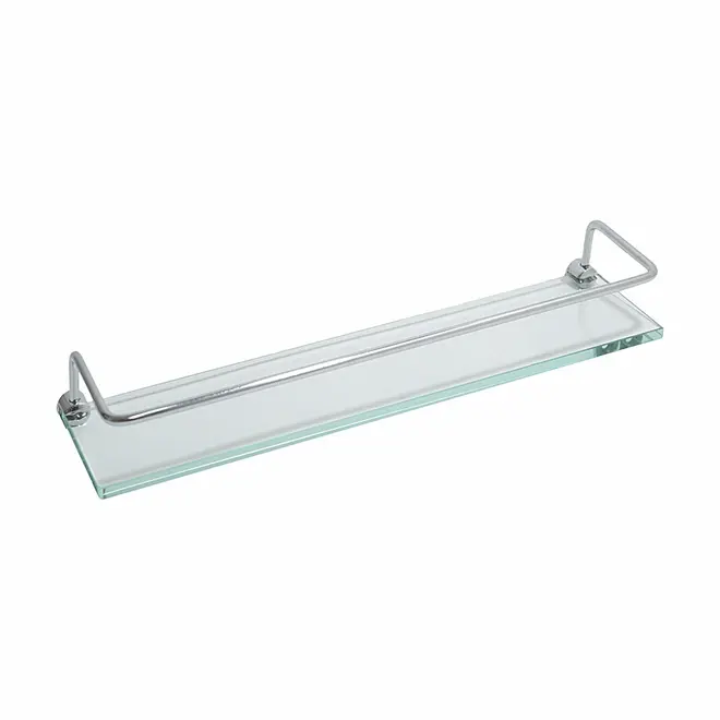 Porta Shampoo com Grade Incolor 40x10cm Dulluc