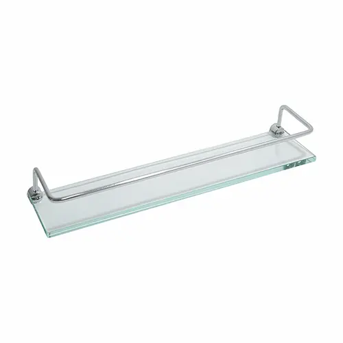 Porta Shampoo com Grade Incolor 40x10cm Dulluc