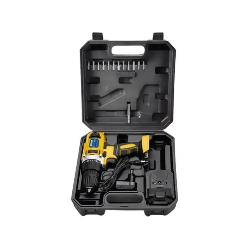 Kit Parafusadeira/Furadeira a Bateria 16 Peças Tramontina