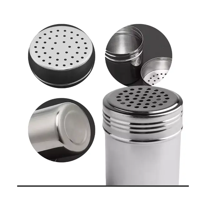 Porta Condimento Inox com Tampa Dolce Home
