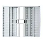 Veneziana 6 Folhas Soft Branca com Grade 100x150 Proex