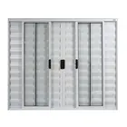Veneziana 6 Folhas Soft Branca sem grade 100x200 Proex