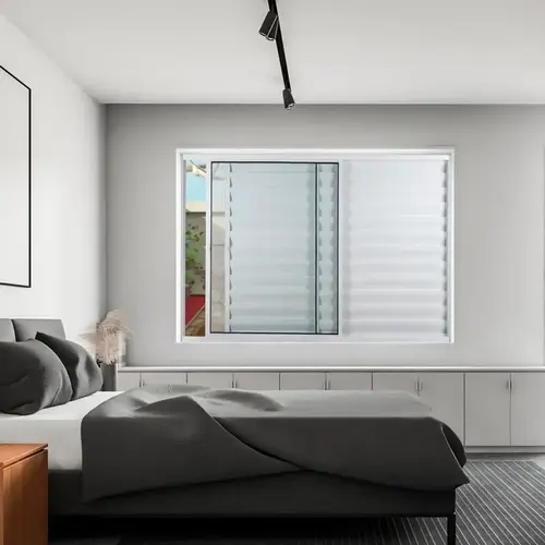 Veneziana 3 Folhas Soft Branca sem grade 100x150 Proex
