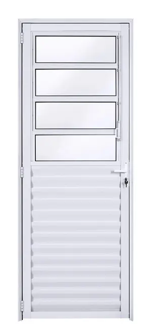 Porta Basculante Soft Branco 210x80 ESQ Proex