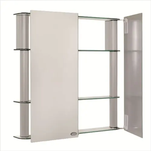 Armário de Banheiro Cris-Slip II Silver 2307 Cris-Metal
