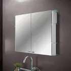 Armário de Banheiro Cris-Slip II Silver 2307 Cris-Metal