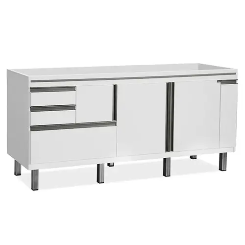 Gabinete de Cozinha New Elegance 1,74m Branco Locatt