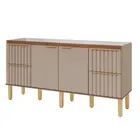 Gabinete de Cozinha Agata 1,74m Cappuccino/Freijo MGM