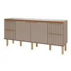 Gabinete de Cozinha Agata 1,94m Cappuccino/Freijo MGM