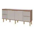 Gabinete de Cozinha Agata 1,94m Freijo/Off White MGM