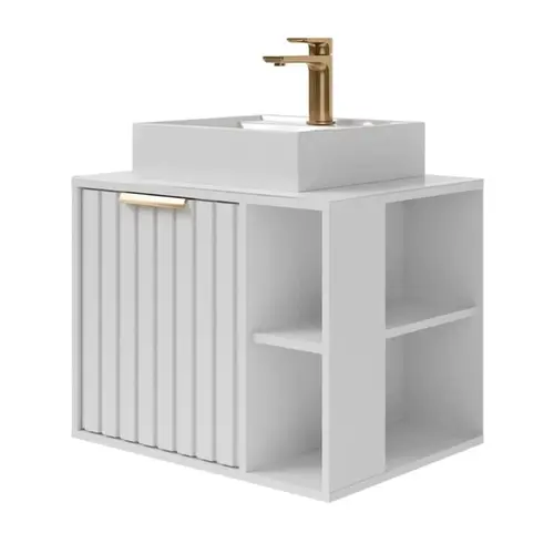 TOUCADOR NORUEGA 60CM BRANCO MGM