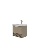 Gabinete de Banheiro Paraty 60cm Cappuccino MGM
