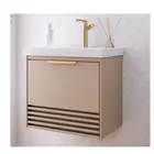Gabinete de Banheiro Paraty 60cm Cappuccino MGM