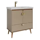 TOUCADOR TRANCOSO 60CM CAPPUCCINO/FREIJO MGM