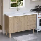 Gabinete de Cozinha Atenas 1,16m Cerejeira AJR