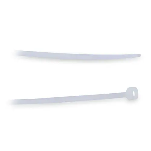 Abraçadeira Nylon 2,5x100mm Branco Pct 100un. Force Line