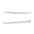 Abraçadeira Nylon 2,5x100mm Branco Pct 100un. Force Line