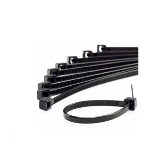Abraçadeira Nylon 4,8x200mm Preto Pct 100un. Force Line