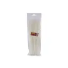 Abraçadeira Nylon 4,8x400mm Branca Pct 100un. Force Line