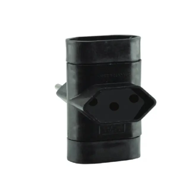 Benjamin 2P+T Tripolar 10A Preto Force Line