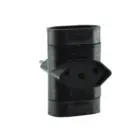 Benjamin 2P+T Tripolar 10A Preto Force Line