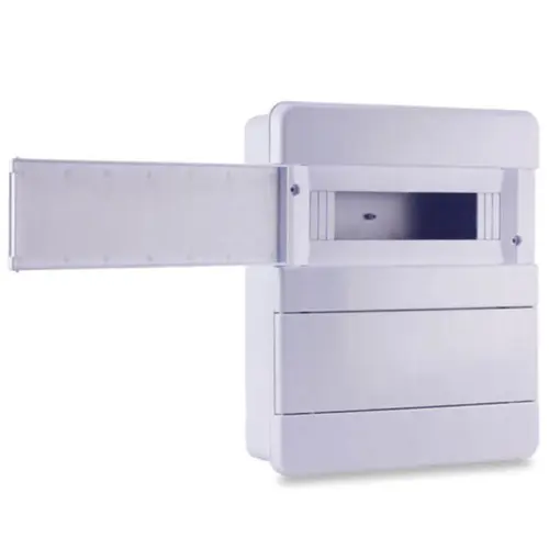 Quadro Distribuição de Embutir 24 Disjuntores s/ Barramento Branco Force Line