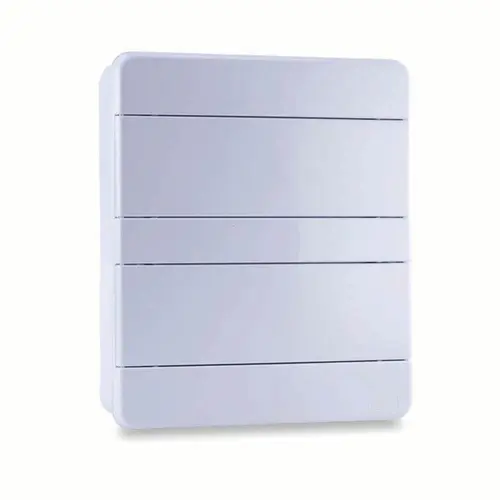 Quadro Distribuição de Embutir 24 Disjuntores s/ Barramento Branco Force Line