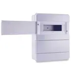 Quadro Distribuição de Embutir 24 Disjuntores s/ Barramento Branco Force Line