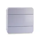 Quadro Distribuição de Embutir 08 Disjuntores s/ Barramento Branco Force Line