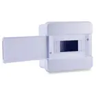 Quadro Distribuição de Embutir 08 Disjuntores s/ Barramento Branco Force Line